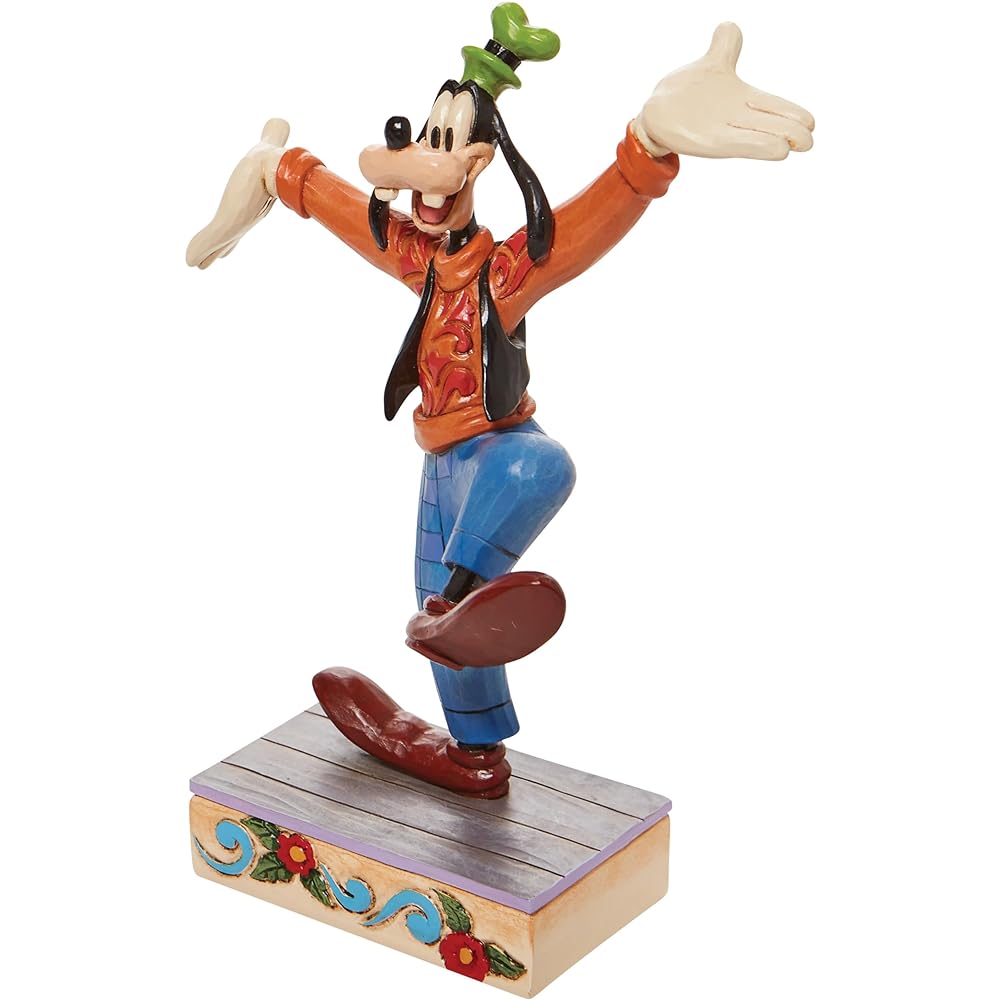 Disney Traditions Goofy Celebration 6010091 Body: W10 x H21.7 x D6.1cm