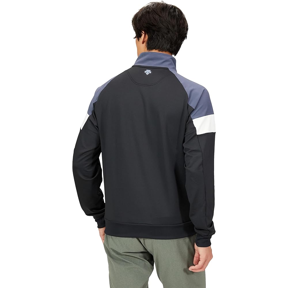 [SRIXON] Half-zip cut and sew [Co-developed with Matsuyama Pro] Partial sweat absorption, partial water repellency, stretch, comfortable swing, golf RGMWJL53 Men's