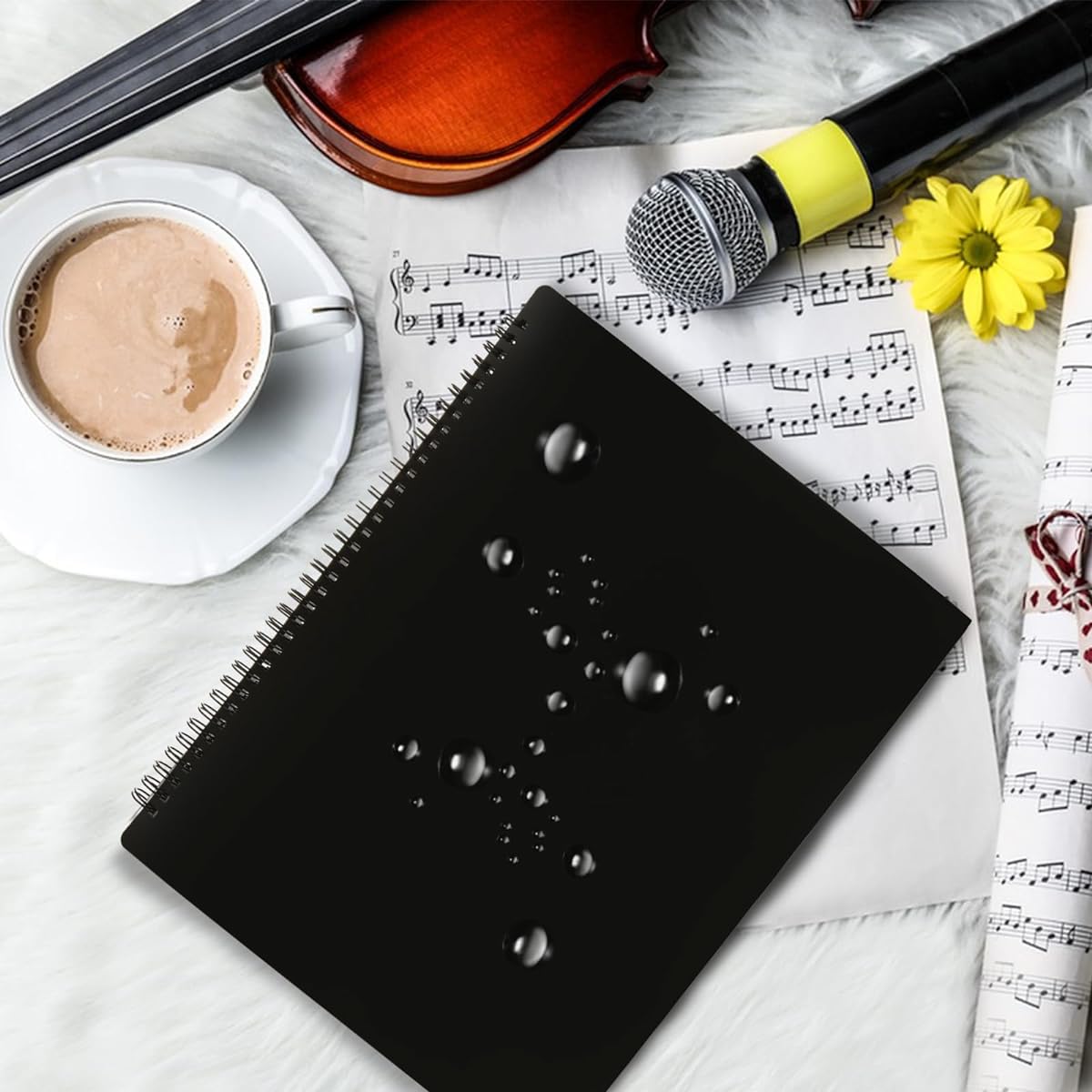 2 sheet music folders