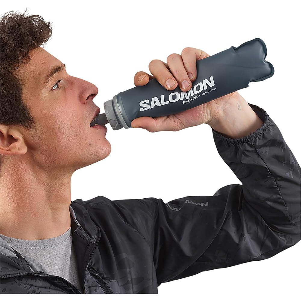 [Salomon] Hydration Bottle Folding Pack Portable Water Bottle Soft Flask 42 (Soft Flask 500ml/17oz 42)