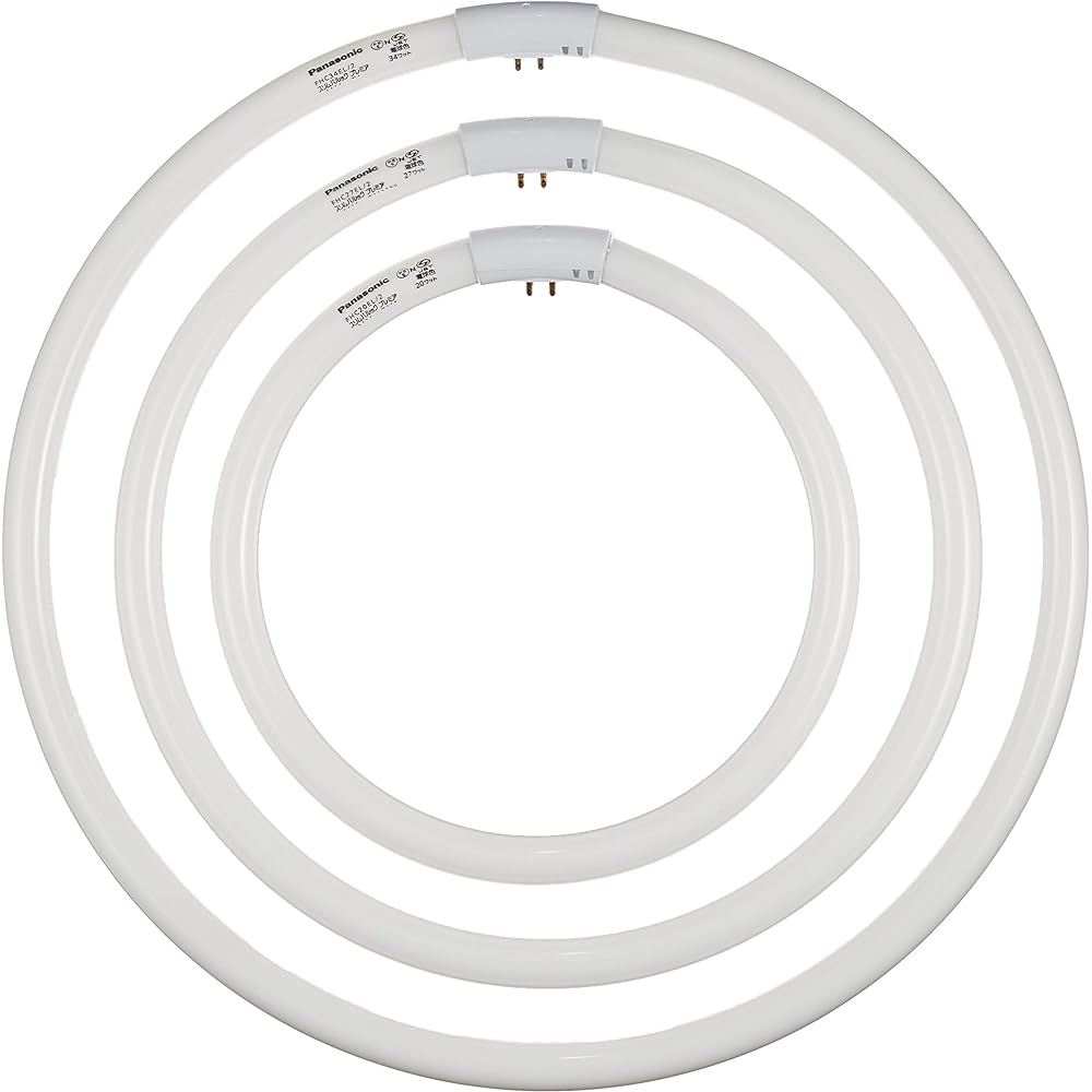 Panasonic round slim fluorescent light (FHC) 20 type + 27 type + 34 type 3 pieces Bulb color Slim Pal Look Premier FHC202734EL23K