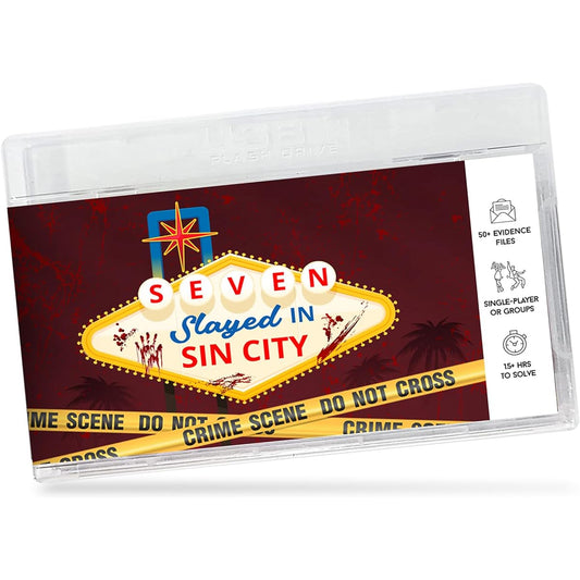 Unsolved Murder Mystery Game: 7 Murdered in Sin City | Can you solve the crime before another murder is committed?