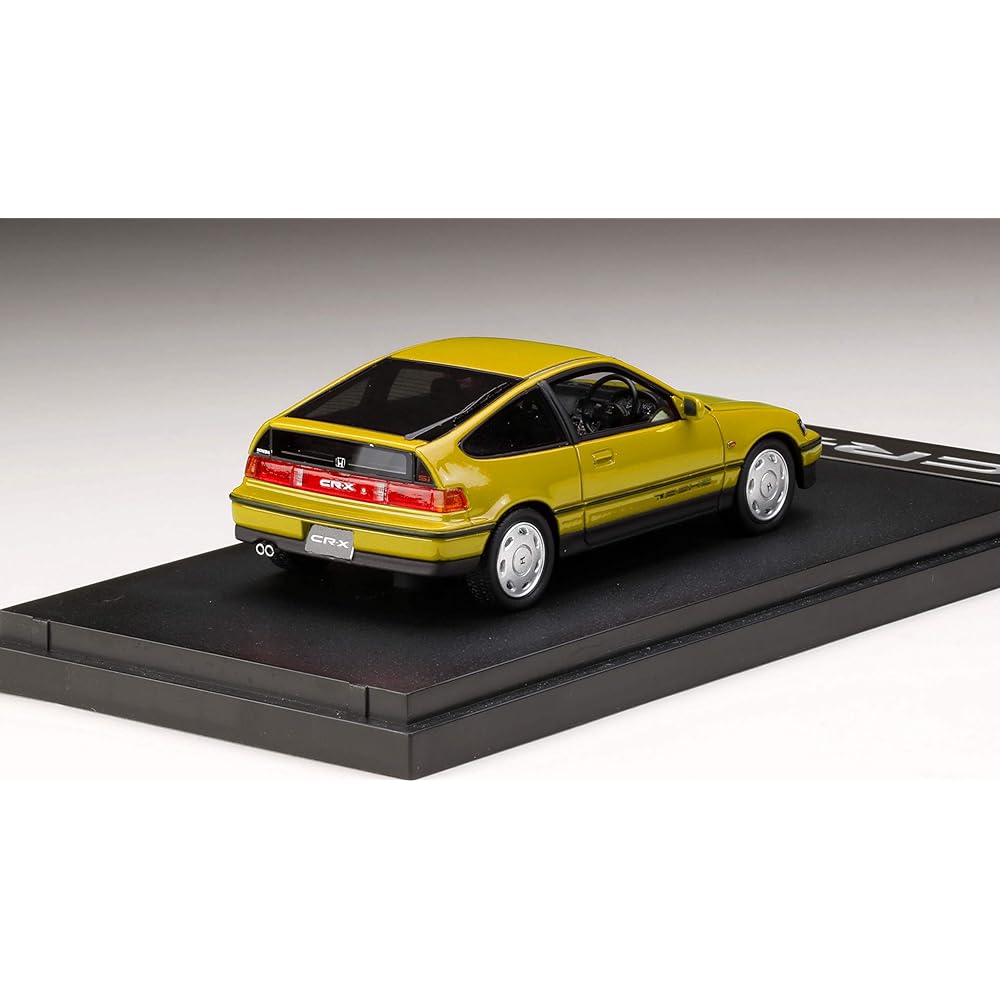MARK43 1/43 Honda CR-X Si (EF7) Yellow Finished Product