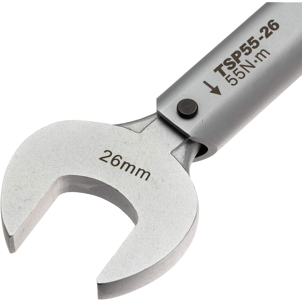TONE Spanner type single-function torque wrench TSP55-26 Black 55N・m Air conditioner tool