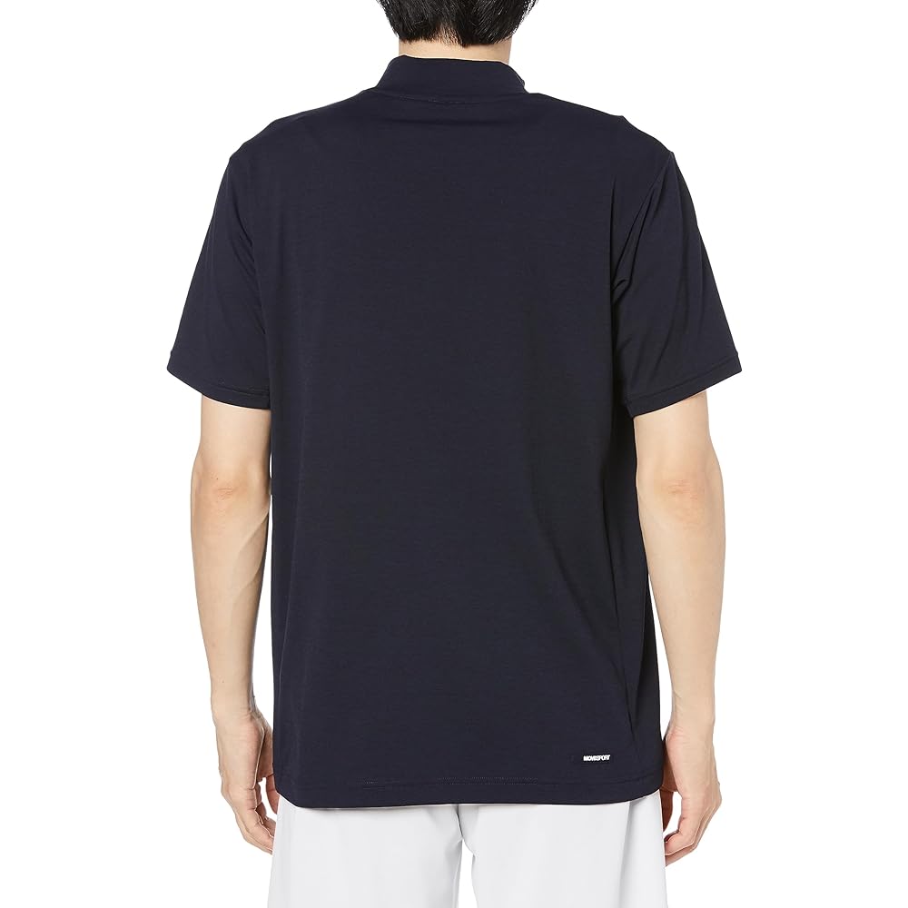 [DESCENTE] T-shirt, Mock Neck, Short Sleeve Shirt, Short Sleeve Shirt, T-Shirt MOVESPORT MVSP Sunscreen, UV Protection, College Style, Sweat Absorbent, Quick Drying