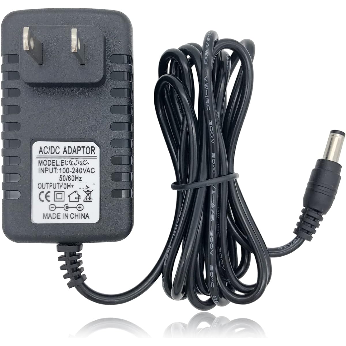 PRETTYCARE Cordless Vacuum Cleaner W100 W200 W300 Replacement Charger AC DC Adapter Power Cord 6.5 Feet - PDEEY