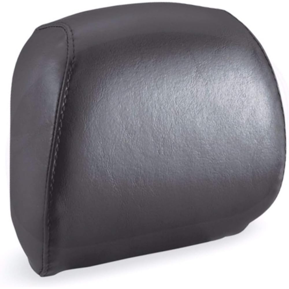 Black Tall Quick Release Passenger Detachable Backrest Street Bob Low Rider S Super Wide Glide 2006-2017 Reference Pad 52631 07 One Piece Seaver Upright # 52300046A