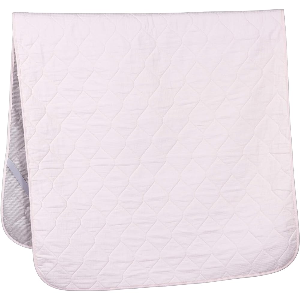 nishikawa [Nishikawa] Bed pad, single, 100% cotton, water absorbent, does not stick to the skin, highly durable rubber, made in Japan, pink CM00800009P