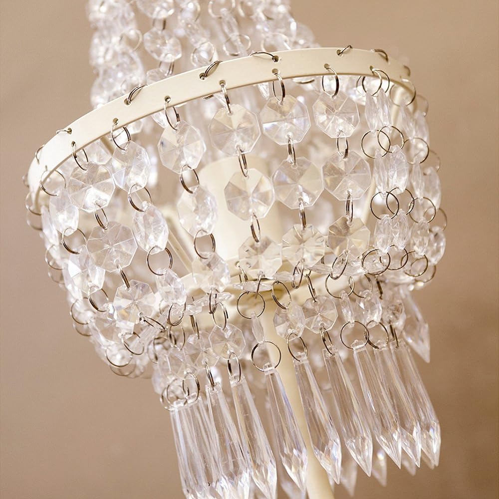 LED Compatible Chandelier Stand Lamp Emperor (Cream)