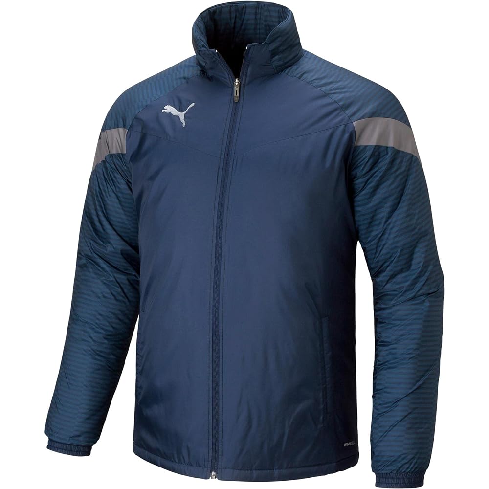 [PUMA] Soccer Windproof Water Repellent Filling Outerwear TEAMFINAL Nakawata Woven Jacket 658188 Men's
