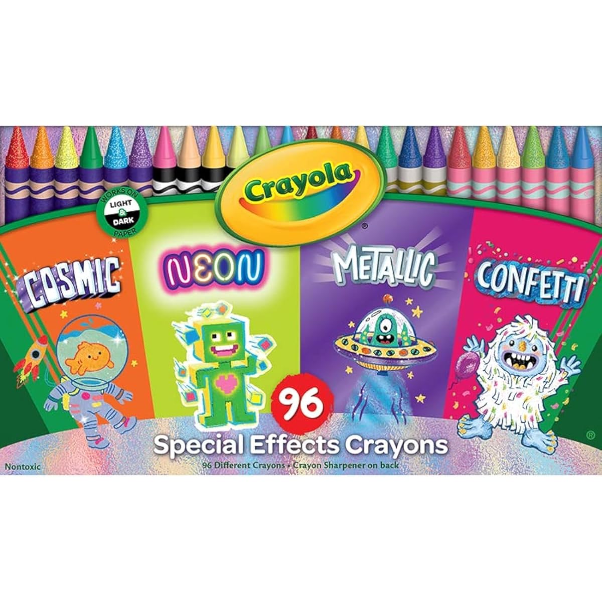 Crayola® special effects crayons 96 pieces