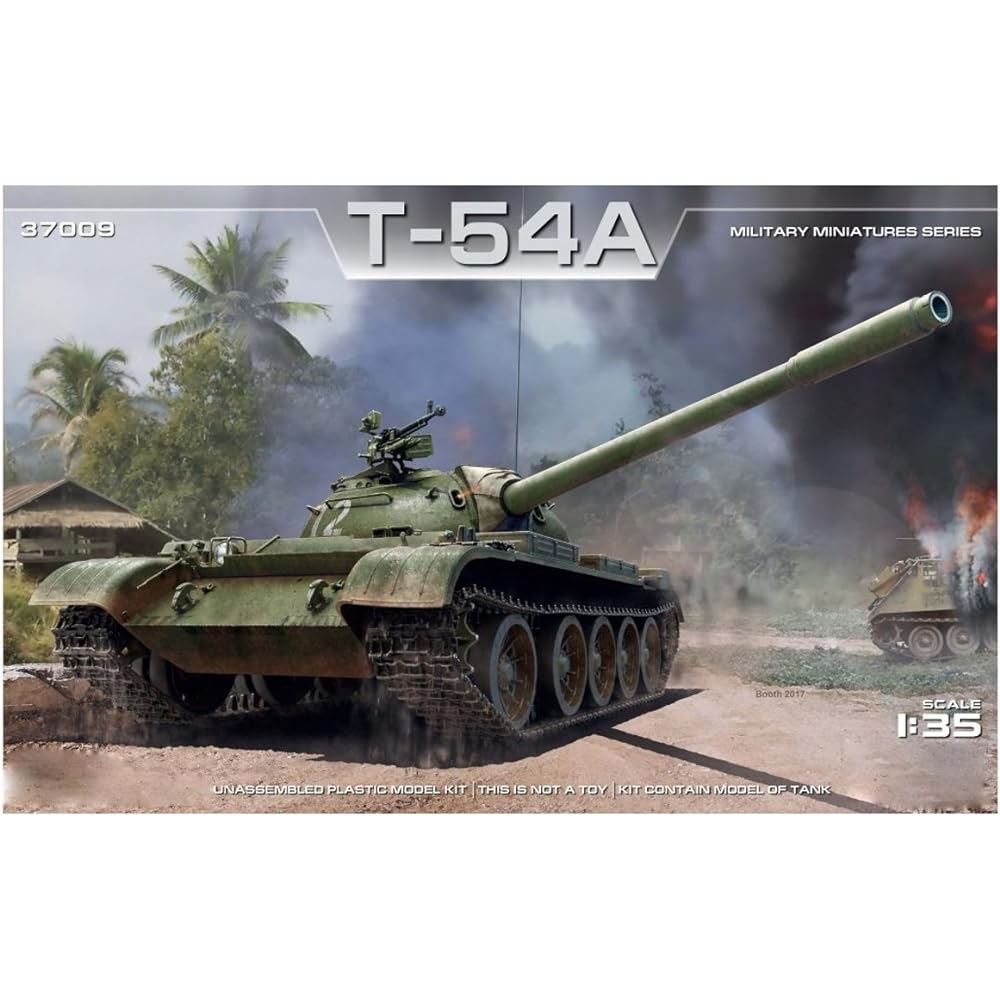 Miniart 1/35 Soviet Union Army T-54A Full Interior (Internal Reproduction Kit) Plastic Model MA37009