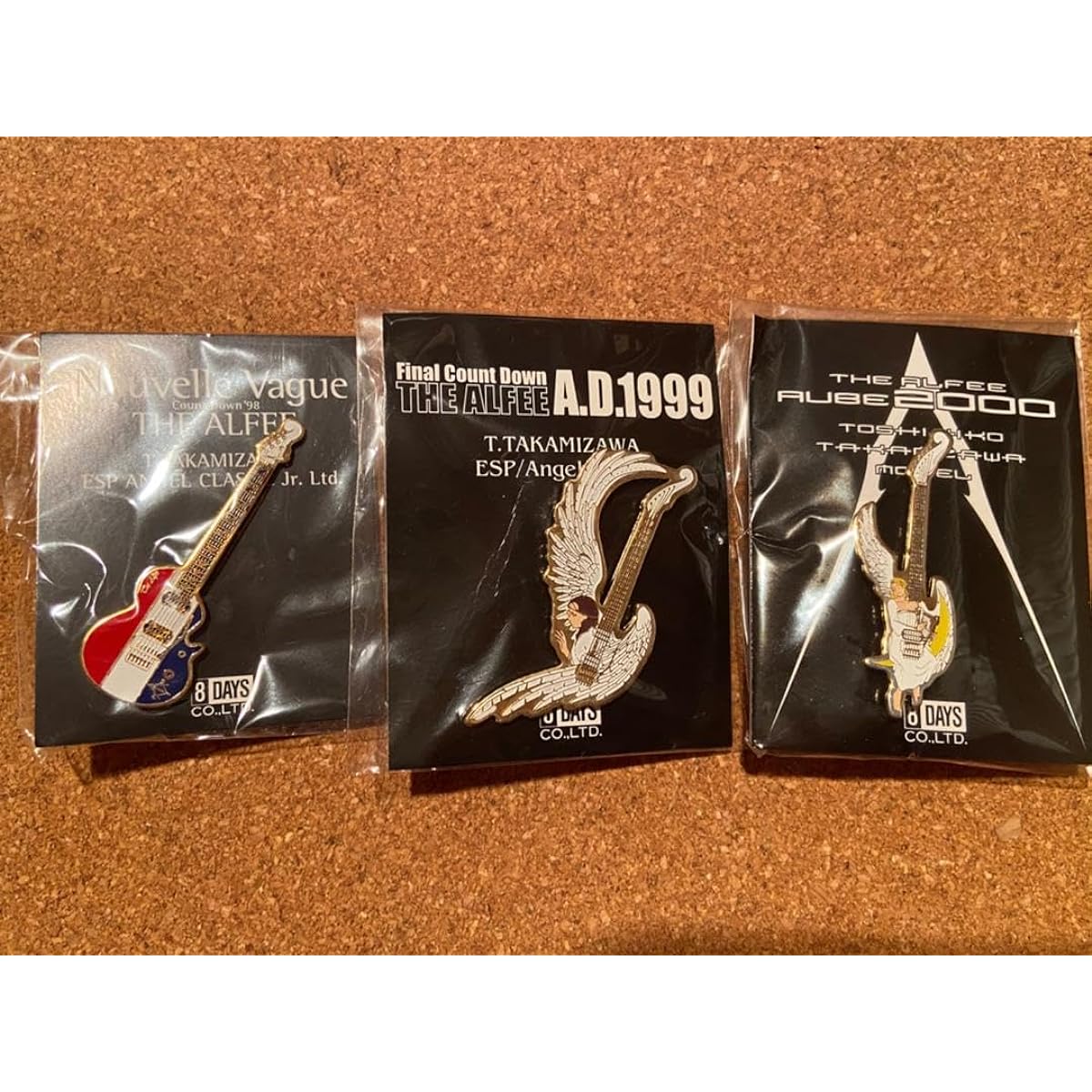 Price increase after 6/16 THE ALFEE Toshihiko Takamizawa guitar pin badge