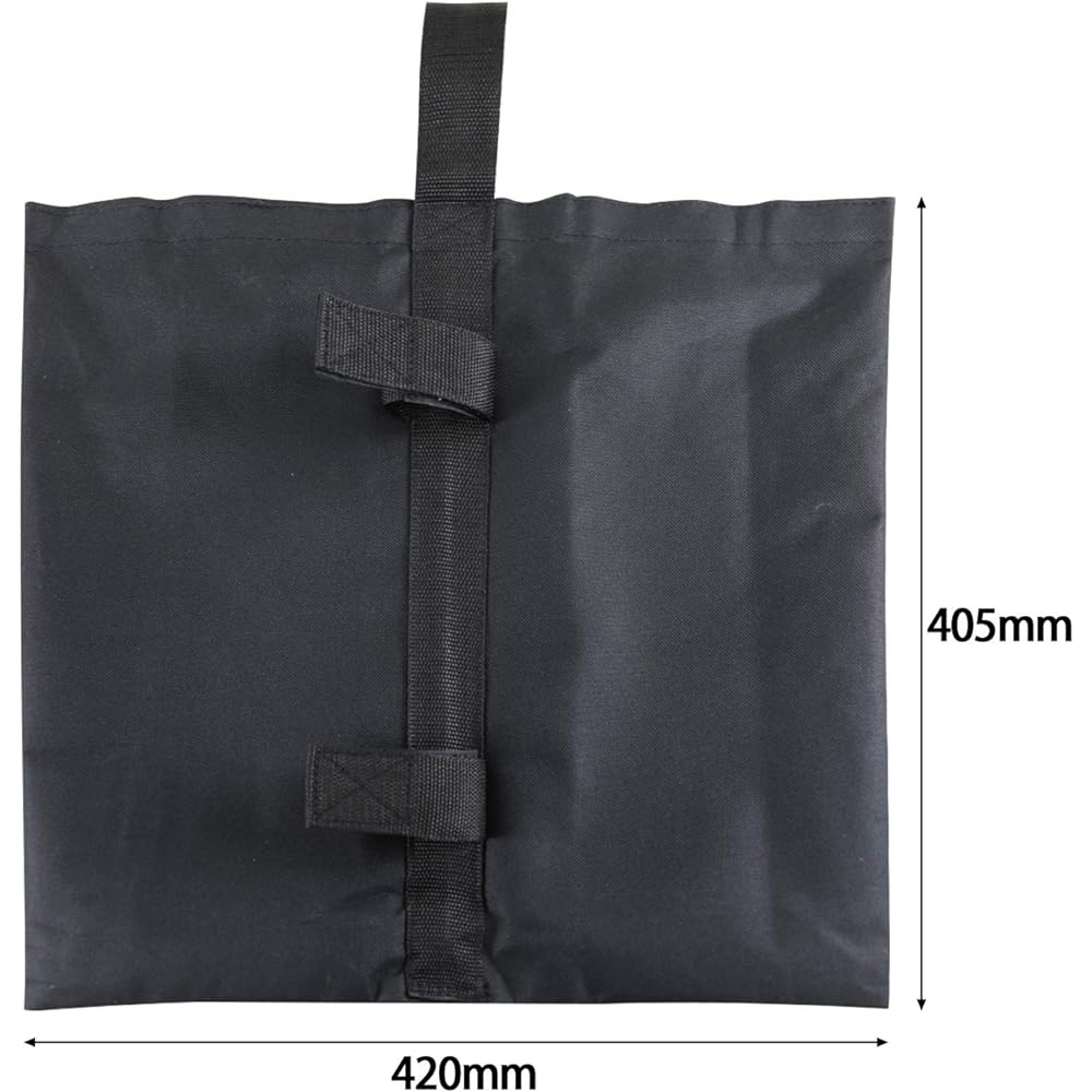 Sutekus Sand Bag for Fixing Tents and Tarps, Capacity 6L (Sand 10kg), Weight Bag, Tent Weight, Weight Bag, Tent Weight, Velcro Type, Pack of 6