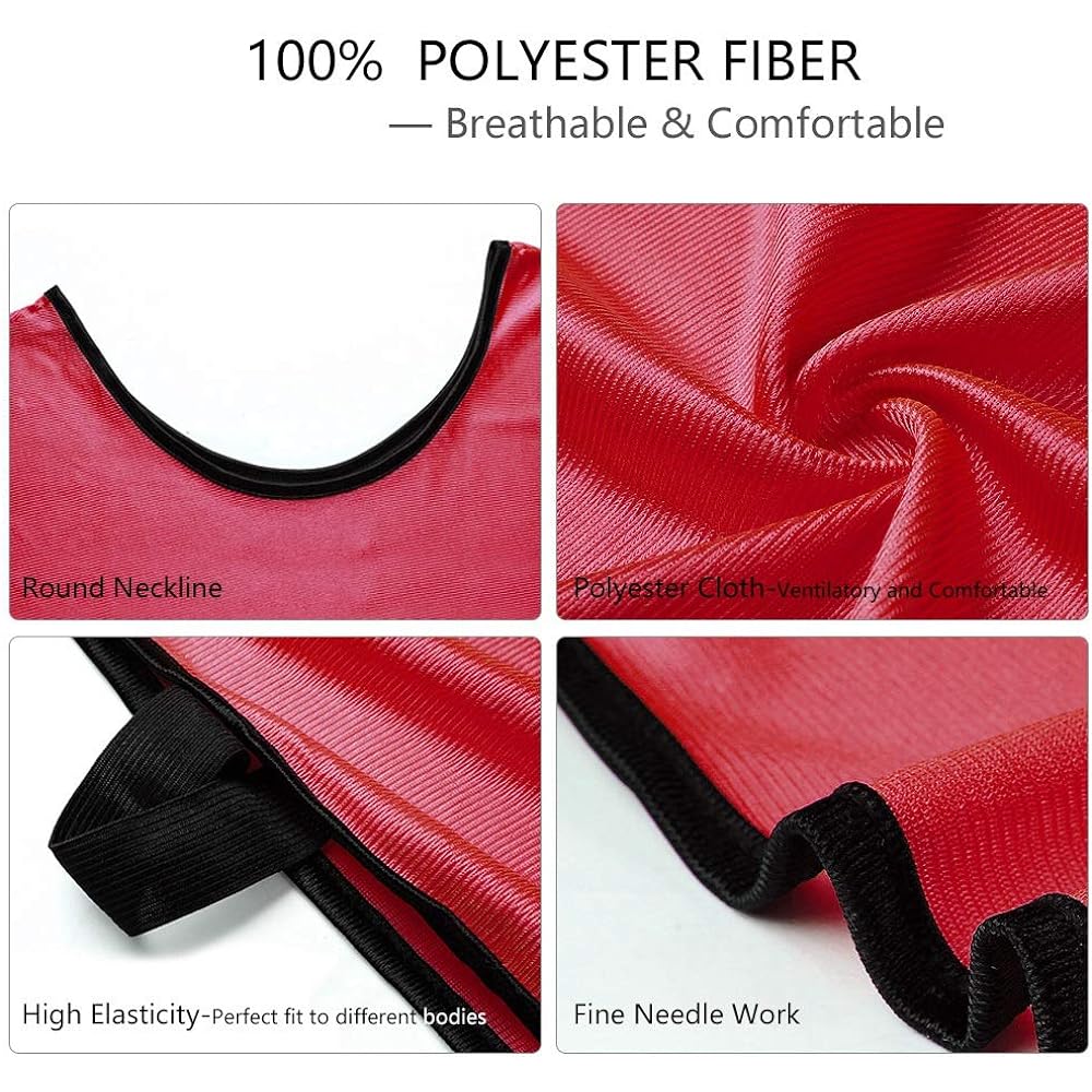 [Set of 12] Game bibs for adults and juniors, one size fits most, unisex, easy to put on and take off, sweat absorbent, quick drying, bib vest, group sports such as basketball, futsal, lacrosse, soccer, etc.