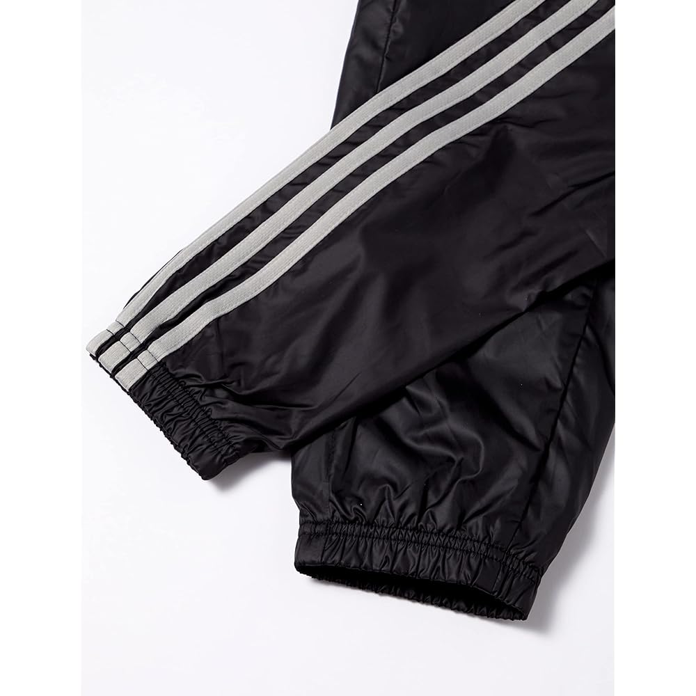 [Adidas] Jersey Top and Bottom Set Kids Essentials 3 Stripes Woven Tracksuit ECN98
