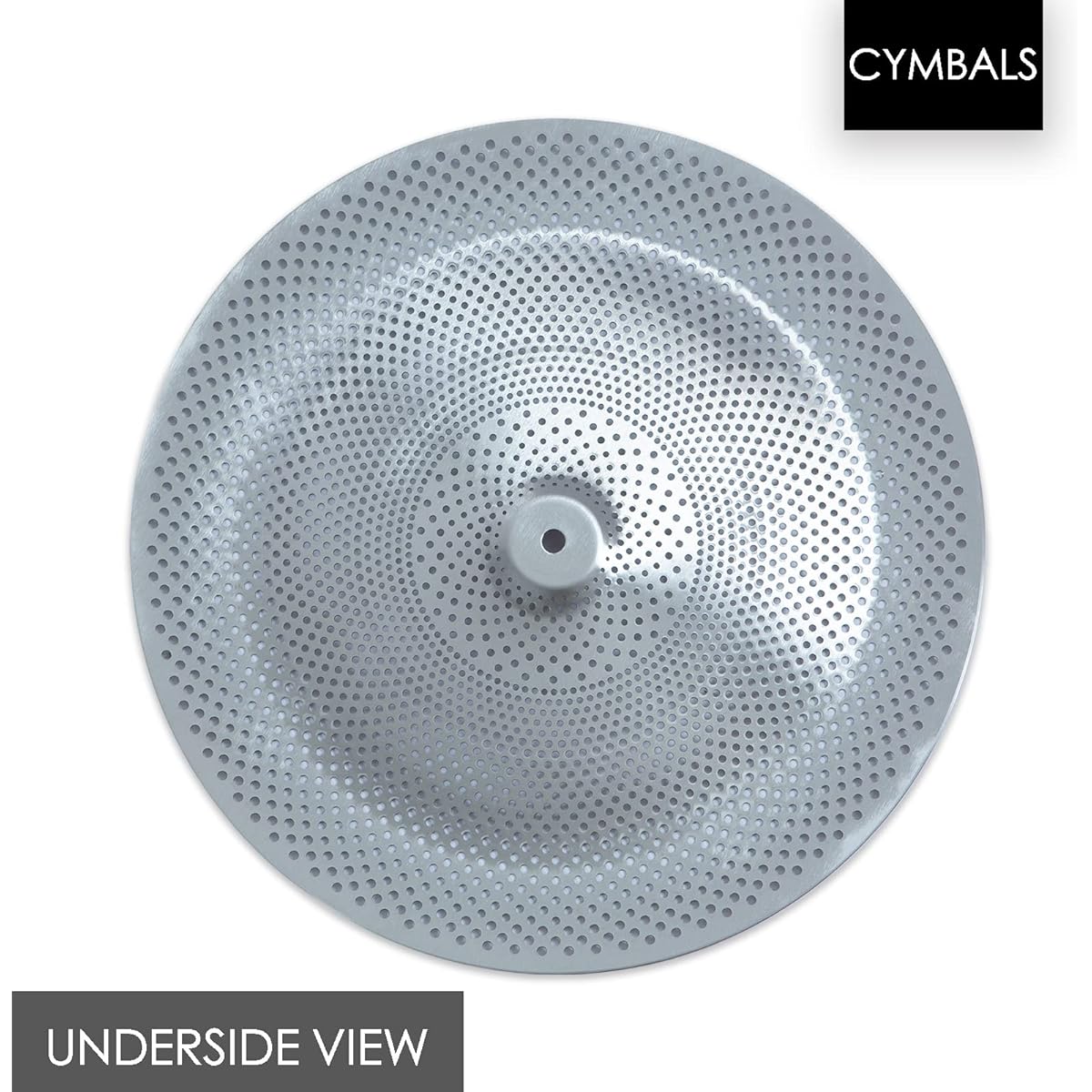 Small quantity China Cymbal 18 inch Practice China Cymbal Quiet China Cymbal (Matte Silver)
