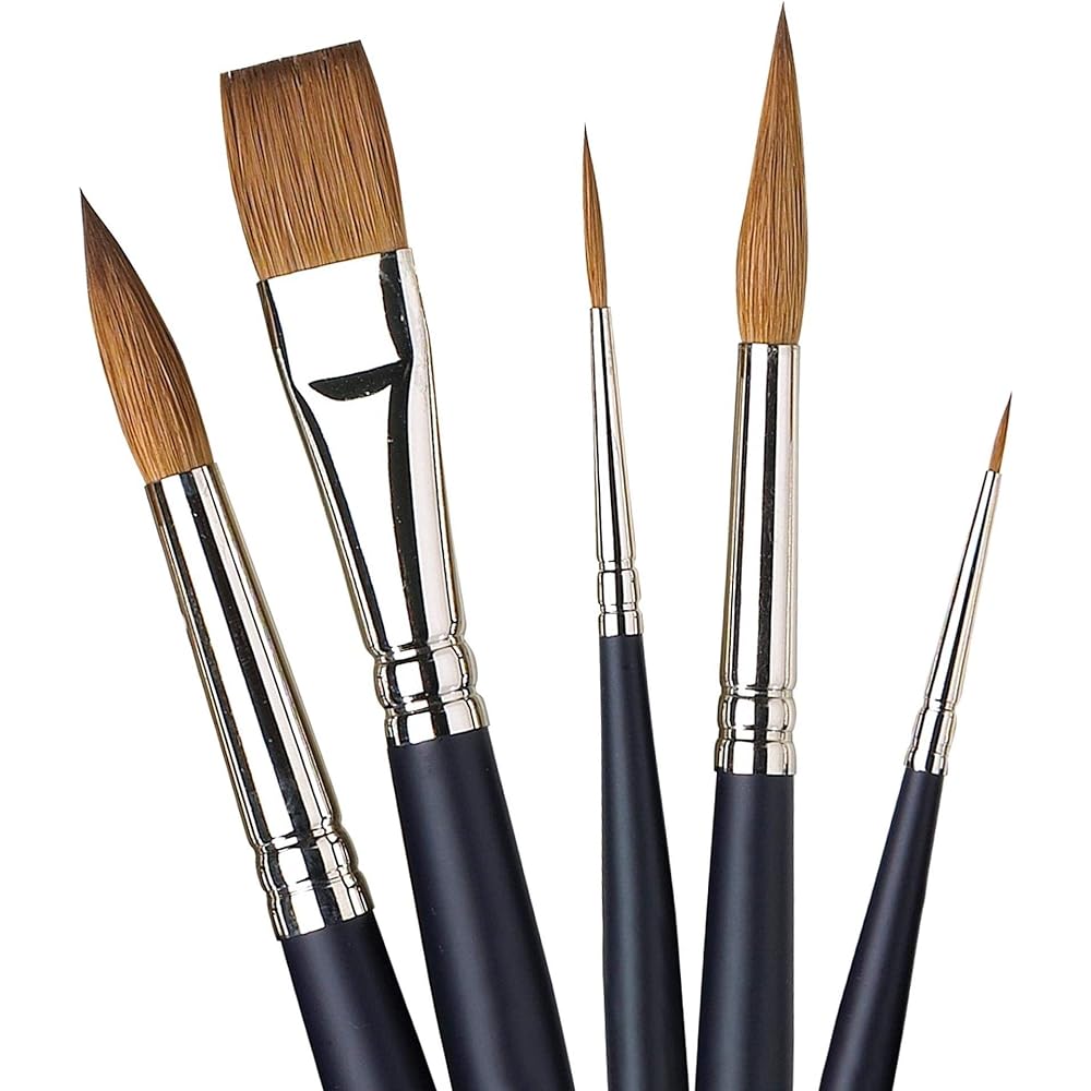 Winsor & Newton Watercolor Brush Professional Watercolor Sable Brush One Stroke 25mm 1 inch 19904125