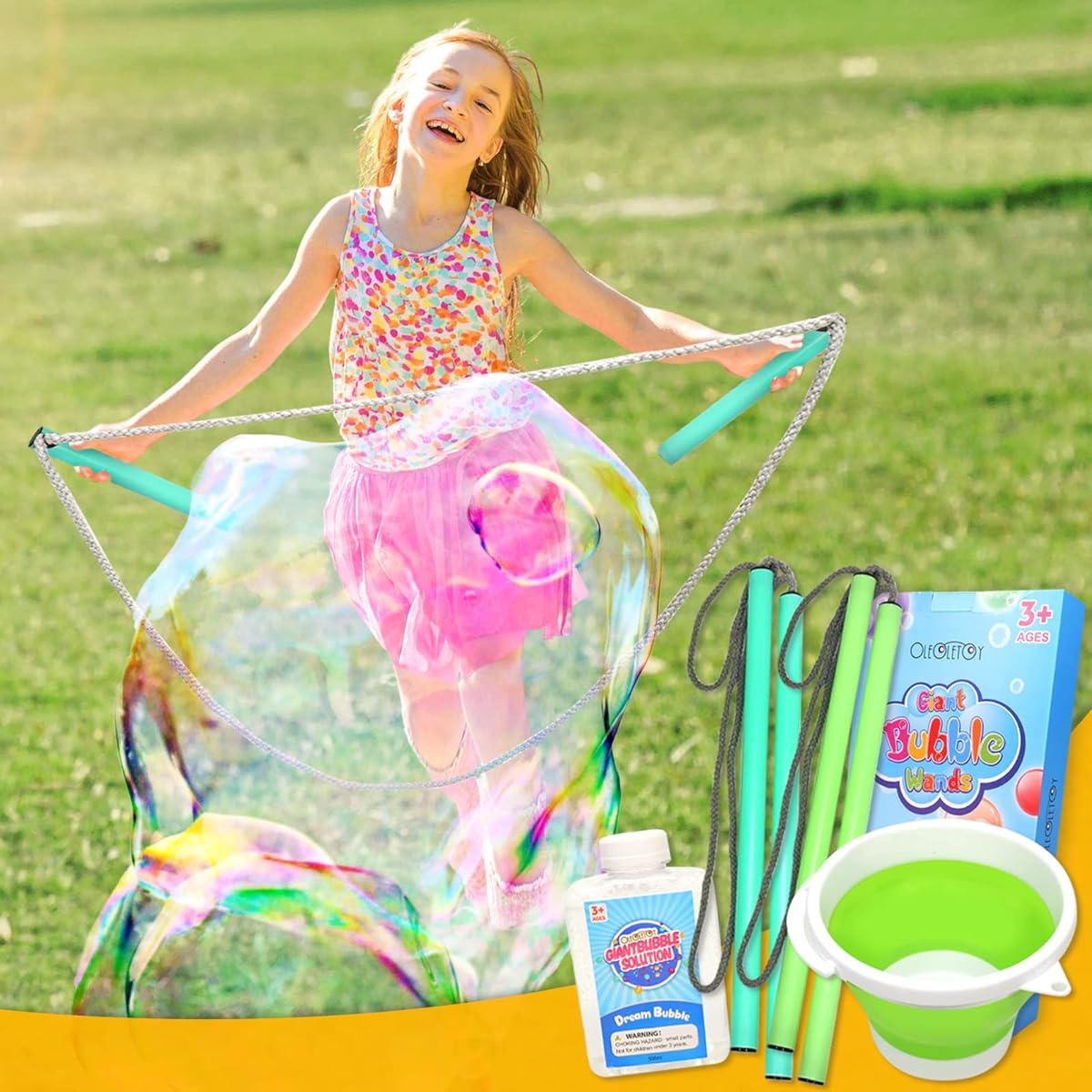 Bubble Wands Parent (Giant bubble wand with rope)