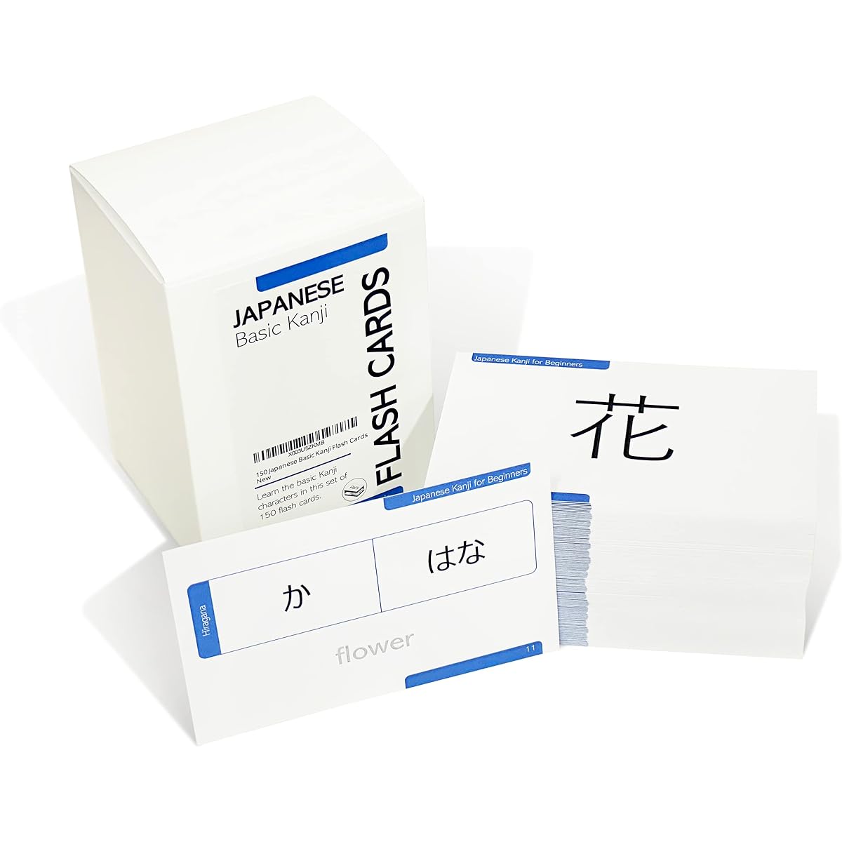 Pat's Flashcards 150 Basic Japanese Kanji Flashcards