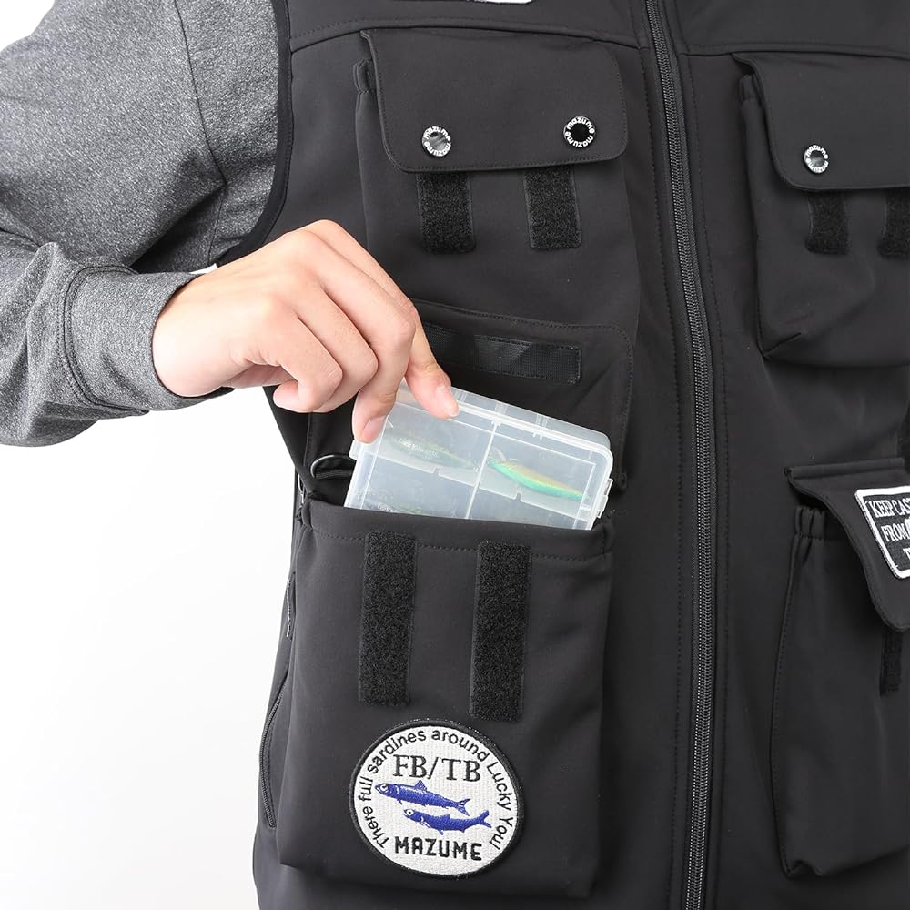 [Mazume] Wind cut vest