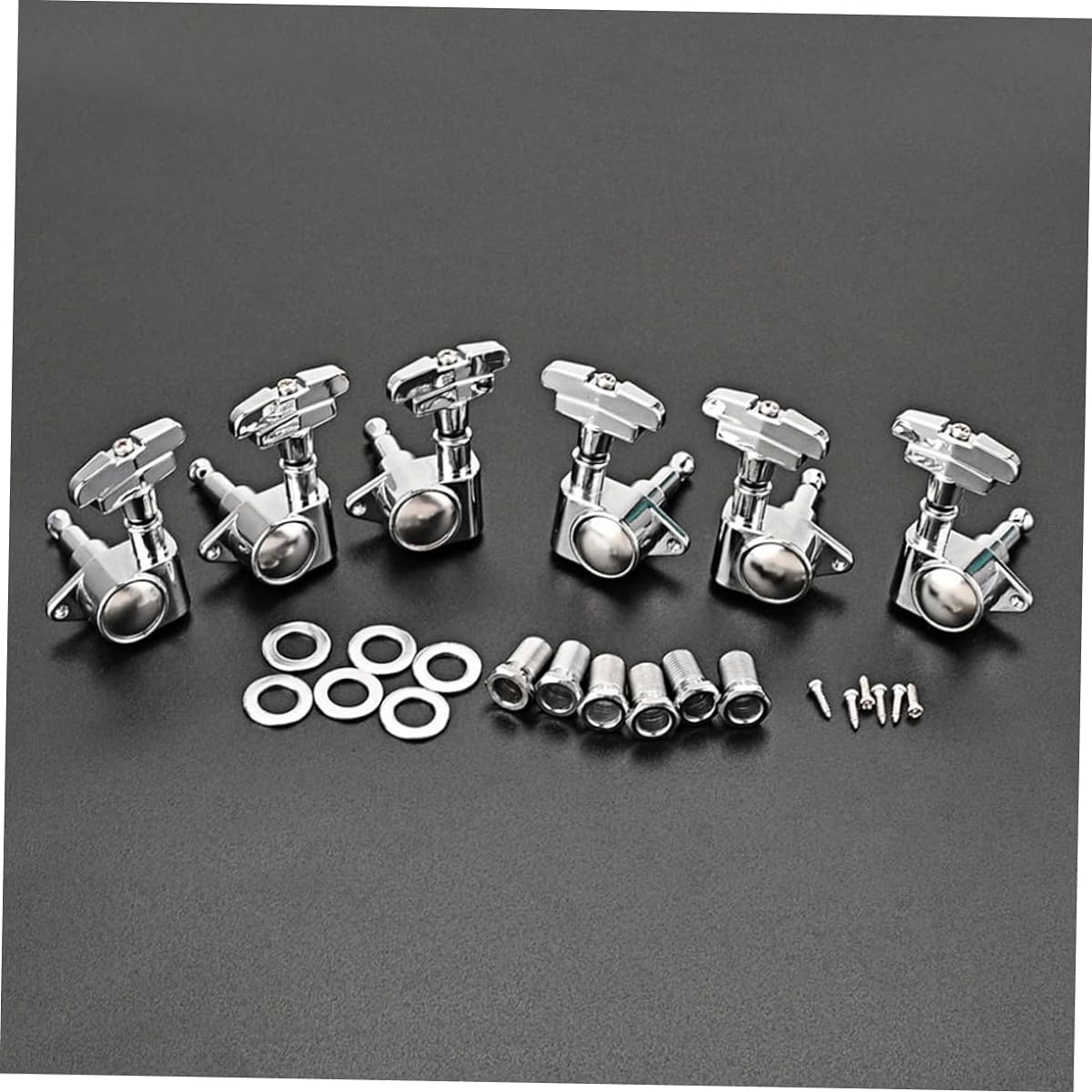 VICASKY 5-piece set of guitar strings, guitar set, guitar tuner, guitar parts, classical, musical instruments, nails, accessories, knobs, zinc alloy
