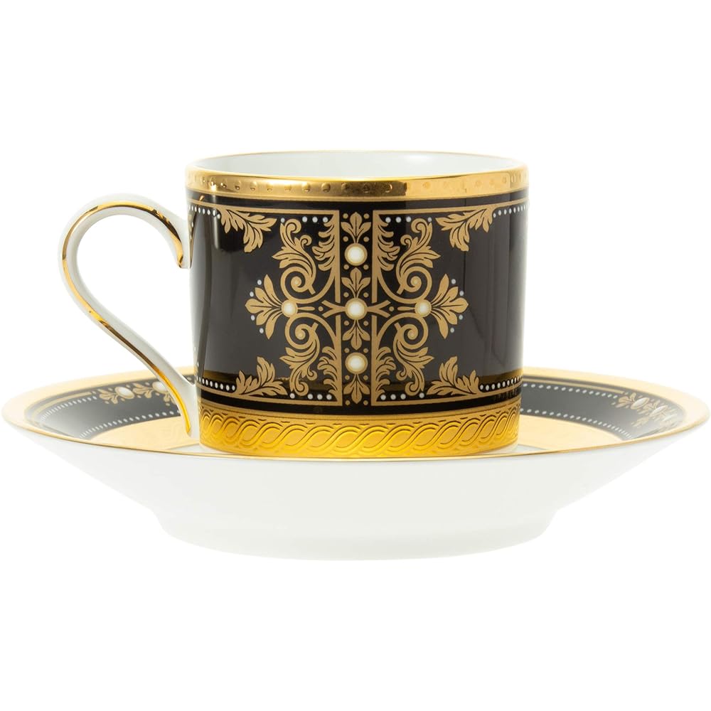 Noritake Coffee Cup & Saucer 125cc Evening Majesty Bone China T59881/4818
