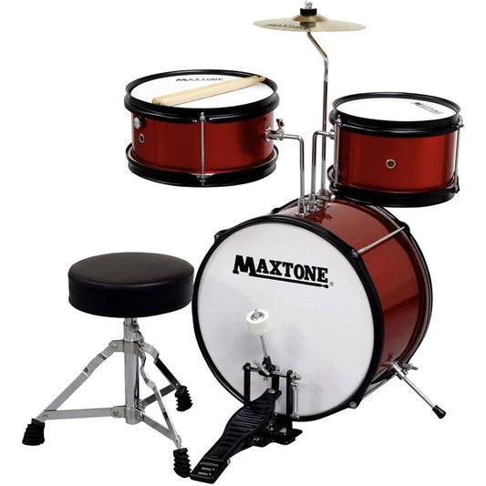 MAXTONE Junior Drum Set MX-60 Red