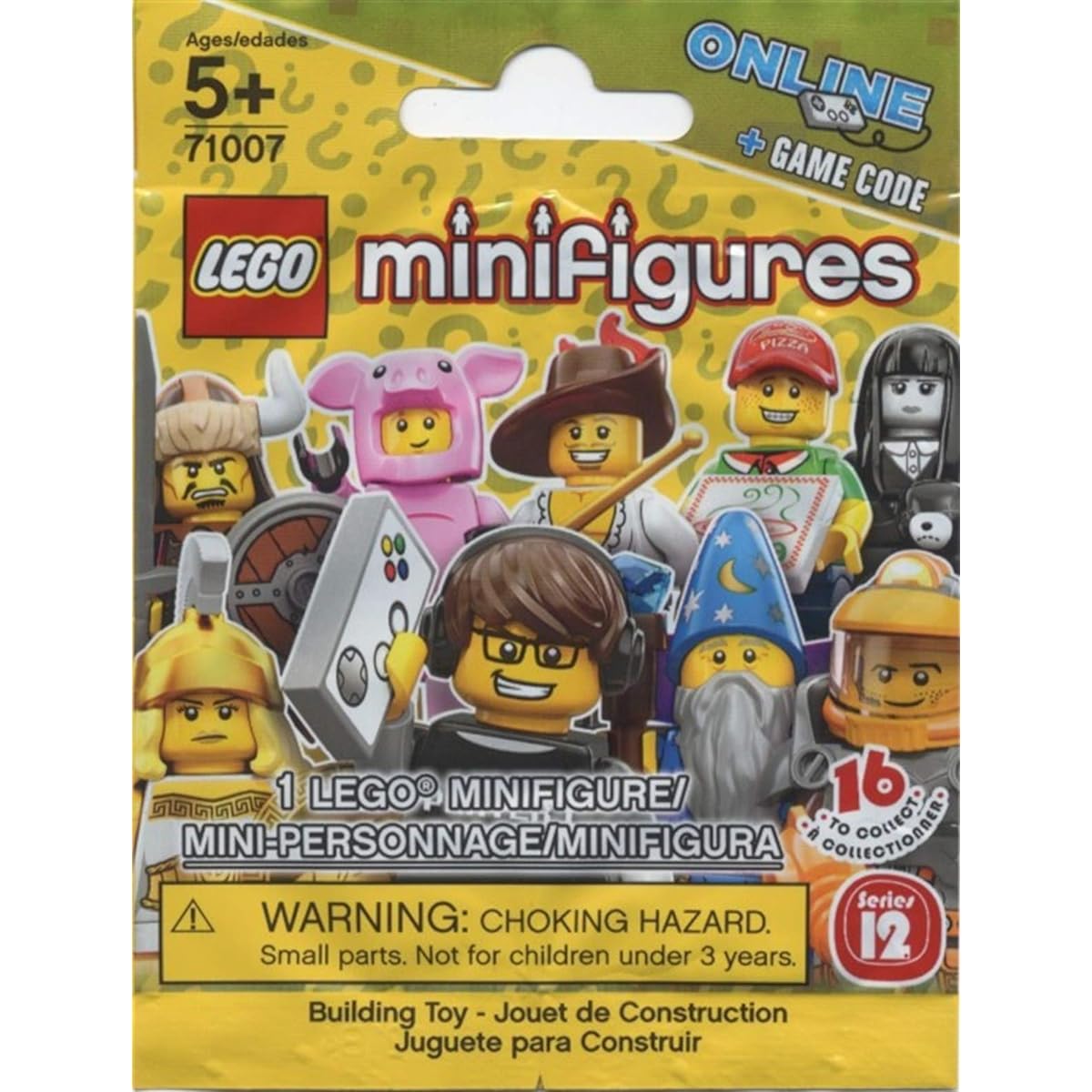 LEGO Series 12 Collectible Minifigure 71007 Pizza Delivery Man