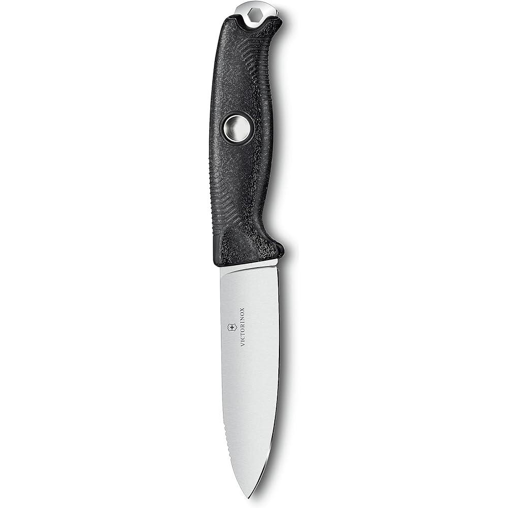 VICTORINOX Venture Swiss Army Knife Multifunctional Knife Outdoor Camping Sheath Knife Full Tang Structure with Carry Loop Swiss Made Knife [Domestic Genuine Product]