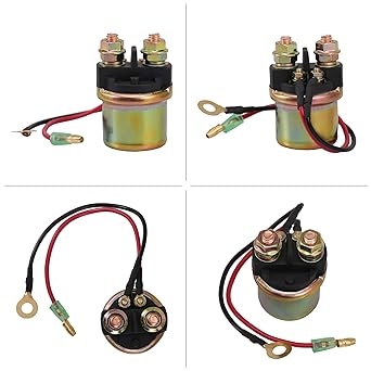 Stylemafia Starter Solenoid Relay Yamaha Waverunne WR500 WR650 WRA700 SJ650 SJ700 GP1200 WJ500 MercurOutboard 6G1-81940-00-00 6G1-81941-10-00 Mercury Marine 8250 96T01 89-825096T01 89-825096T .
