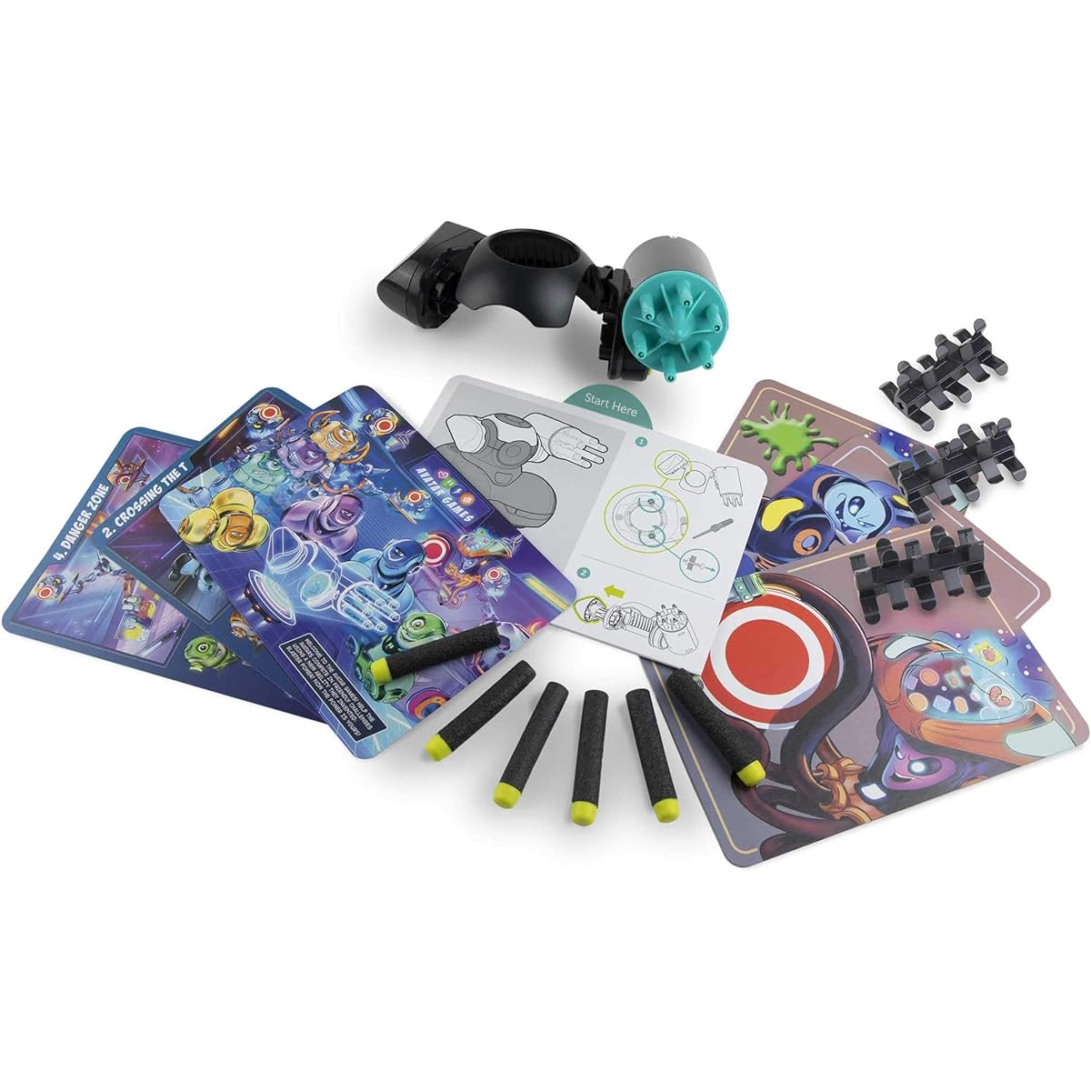 Wonder Workshop Blaster Power Accessories for Cue Robot - Coding Robot Ages 10 and Up - Advanced Coding Learning, Grey