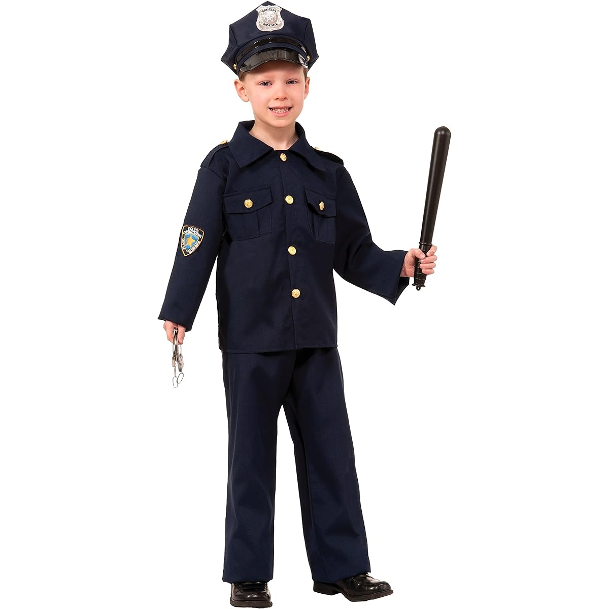 (Medium, One Color) - Forum Novelties Police Officer Costume, Medium