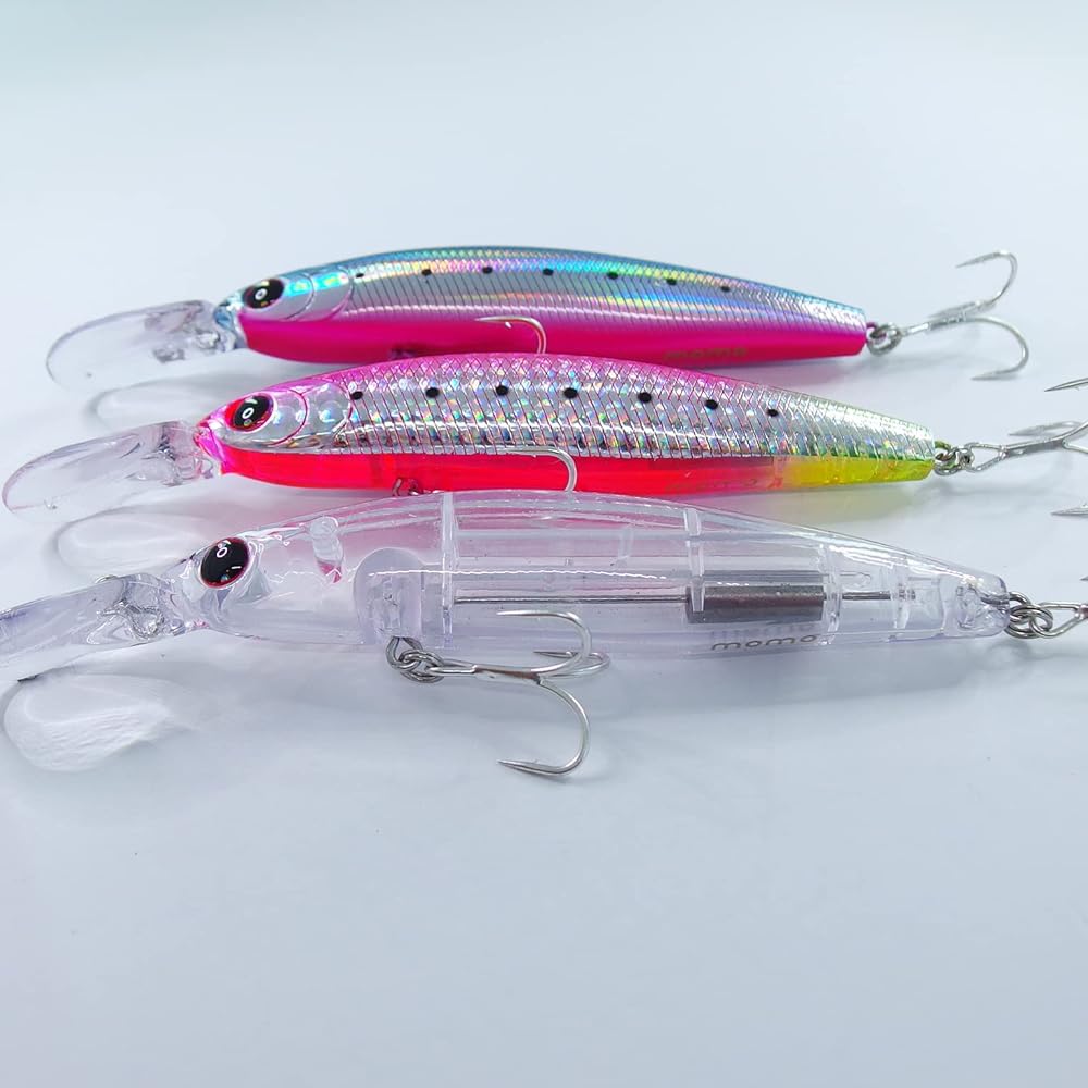 momo lure momo lure sea bass lure deep sinking 97S-DR blue fish compatible set upper & down layer compatible