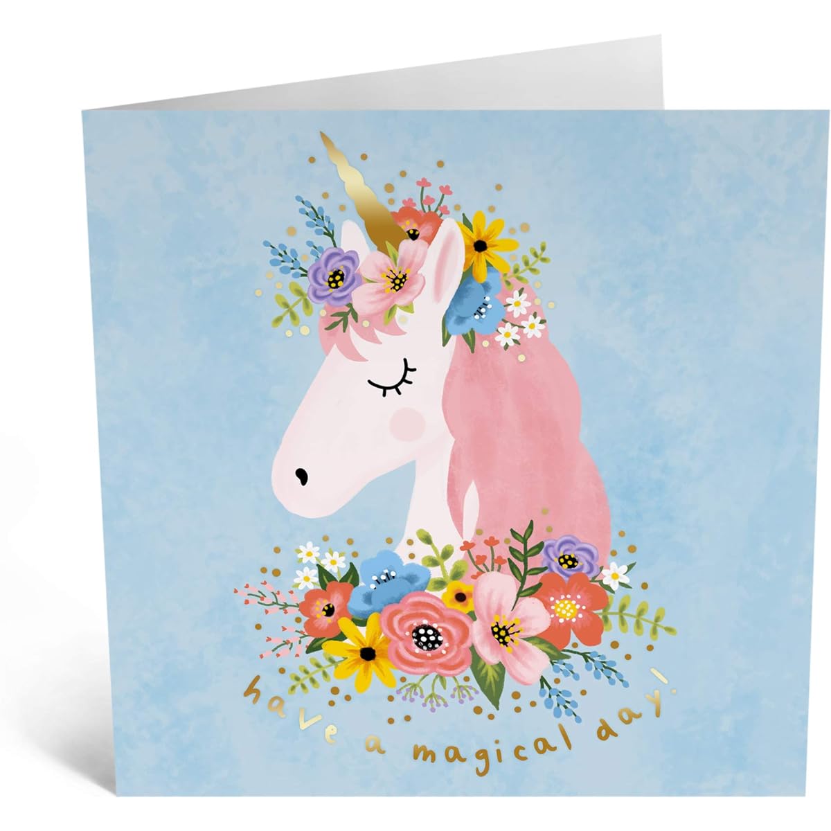 Central 23 - Cute Birthday Card "Have A Magical Day" - For Her Mother, Wife, Sister, Friend, Girlfriend - With Fun Stickers