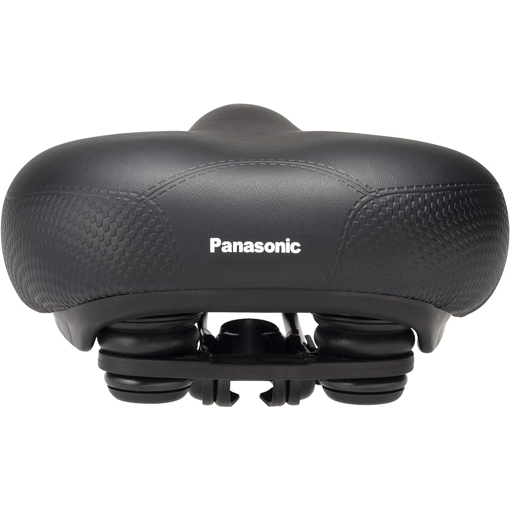 Panasonic Soft Cushion Saddle Bicycle Brown/Black NSSS045 Single Item/Tail Light Set