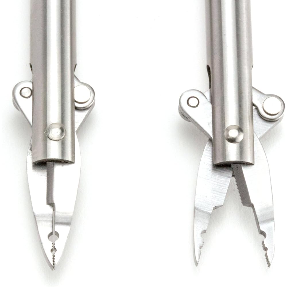 Daiichi Seiko Fishing Pliers Gun Pliers + Holster Black Hook Releaser Fishing Pliers Needle Removal Pliers