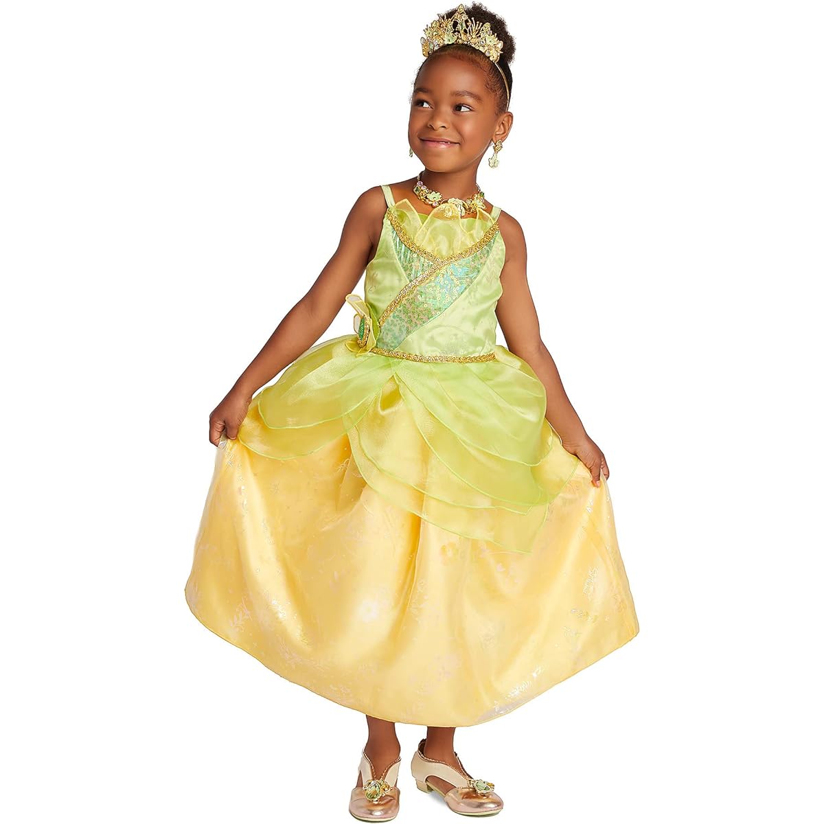Disney Tiana Deluxe Costume for Kids - Princess and the Frog