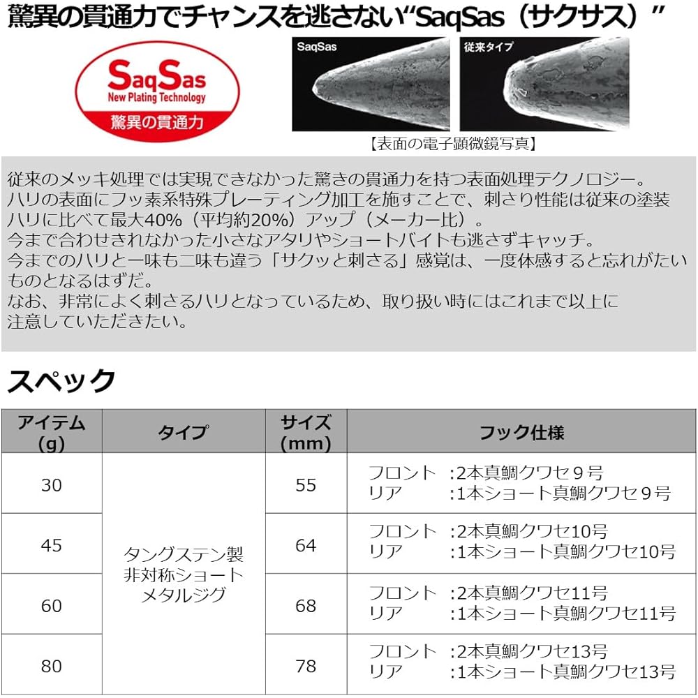 DAIWA Tungsten Jig TG Bait SLJ30~80g Various