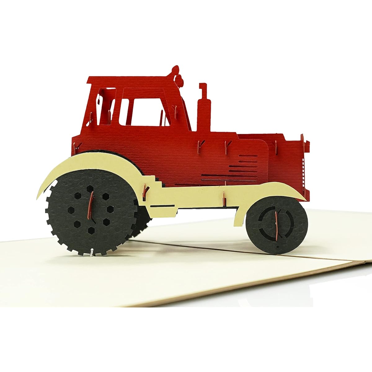Rykamia Tractor Pop Up Card 4 x 7 Inch Blank Tractor Birthday Card 3D Card Tractor Birthday Card Retirement Tractor Birthday Card Graduation Any Occasion Father Son Birthday Card Birthday Card for Kids