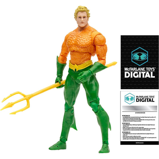McFarlane Toys - DC Direct Aquaman (DC Classics) 7-inch Action Figure with Digital Collection