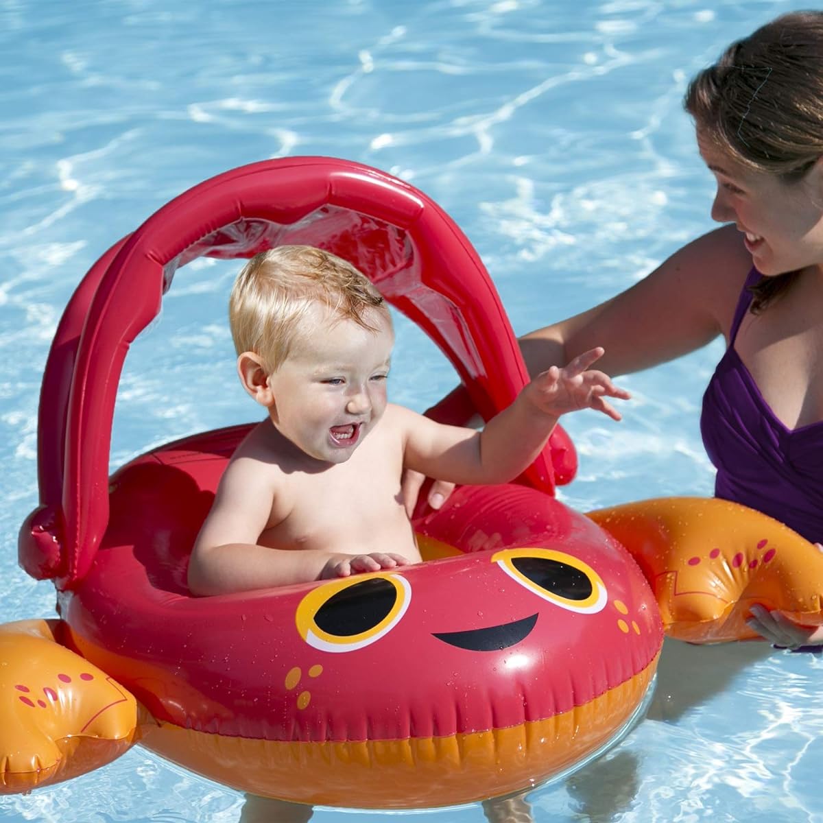 SwimWays Sun Canopy Baby Boat