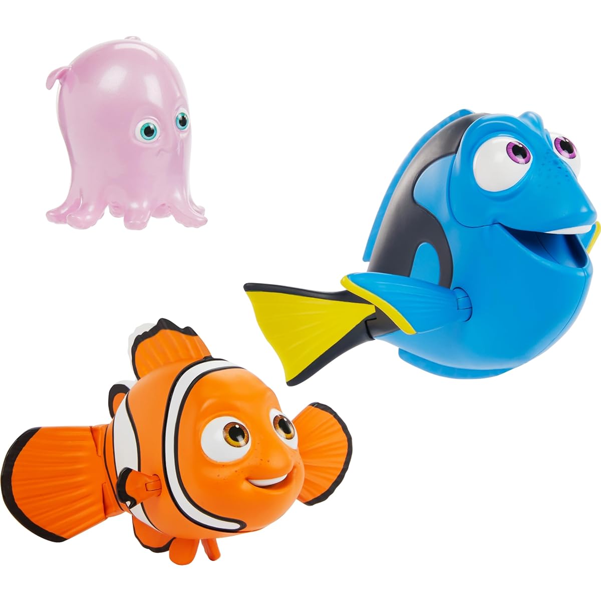 Mattel Disney Pixar Finding Nemo Action Figures Storyteller 3-Pack Featuring Nemo, Dory and Pearl Characters 4-Inch Movable Movie Toys
