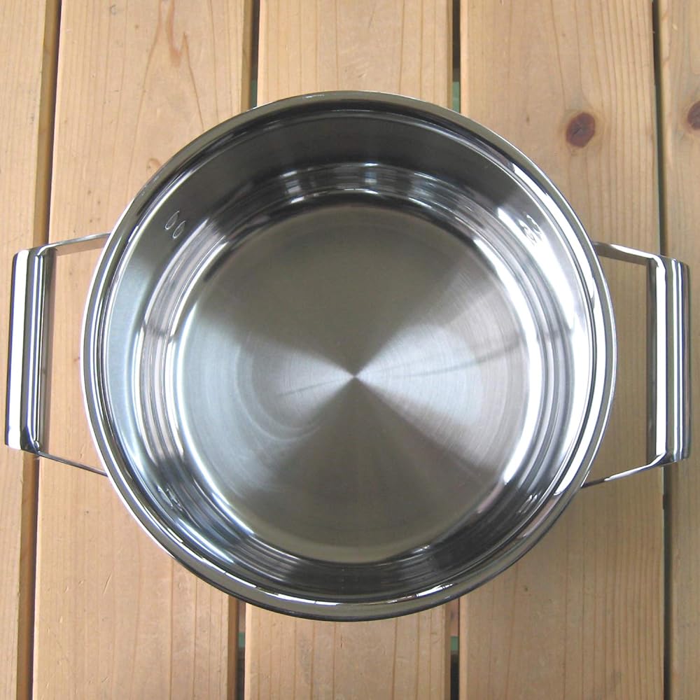 Nagao TOWA Two-handed pot 24cm Aluminum clad three-layer steel Compatible with IH Made in Japan