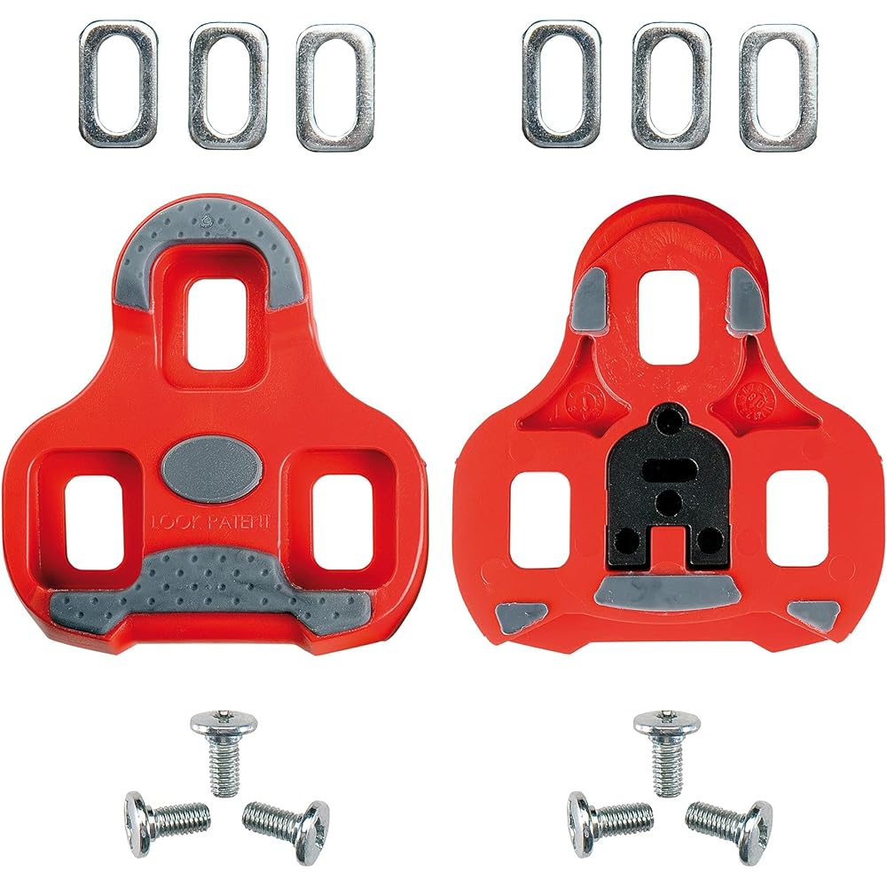 Look Cleats KEO GRIP RED
