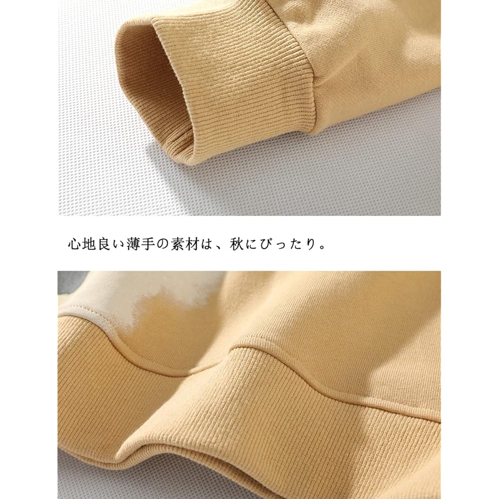 [Butrends] Men's Hoodie, Sweatshirt, Round Neck, Long Sleeve Hoodie, Spring, Autumn, Sweatshirt, Stylish, Casual, Long Sleeve, T-shirt, Cut and Sewn Top, Long T-shirt, Large Size
