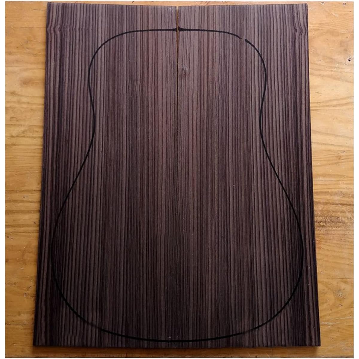 India Rosewood Back Panel Wool Guitar Making Material Accessories Guitar Body (Color: 16)