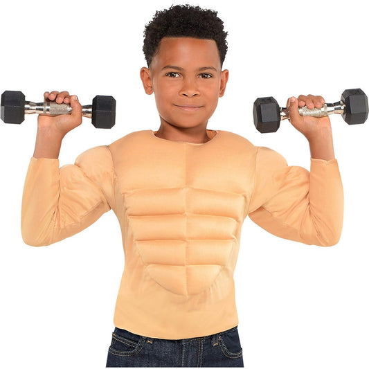 Amscan Costumes USA Kid Muscle Shirt