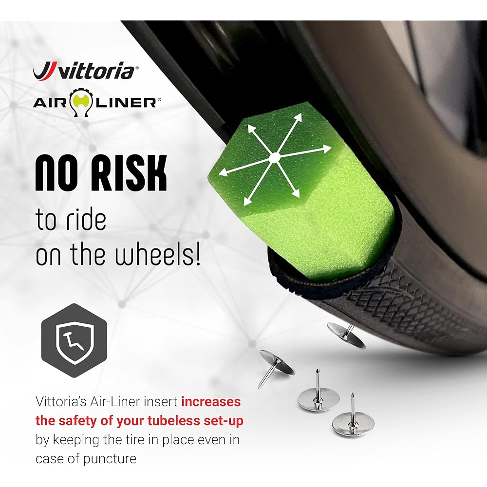 Vittoria Air-Liner Road [Air-Liner Road] Tubeless multi-way valve (48mm) included