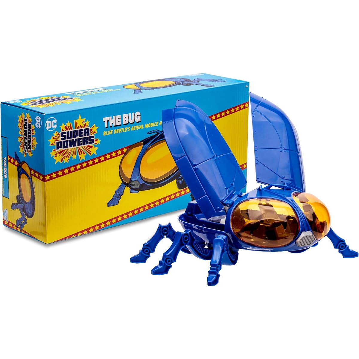 McFarlane Toys - DC Super Powers The Bug (Blue Beetle Aerial Mobile Headquarters) Vehicle